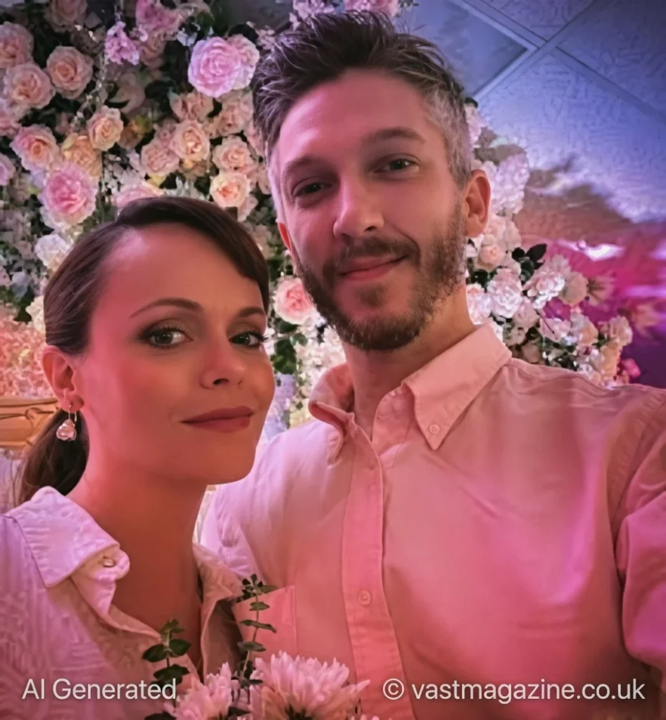 Mark Hampton With Christina Ricci