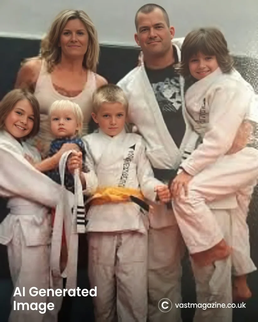 Jocko Willink with his family