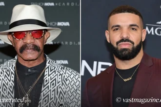 Dennis Graham and his son Drake