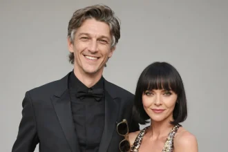 Mark Hampton and Christina Ricci