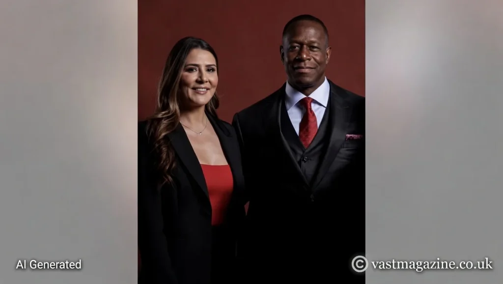 Raheem Morris and Nicole Morris