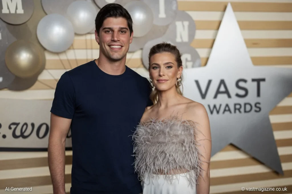 Mason Rudolph and Eugenie Bouchard