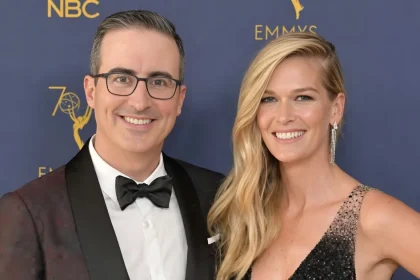 John Oliver and Kate Norley