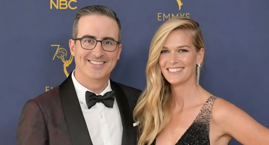 John Oliver and Kate Norley