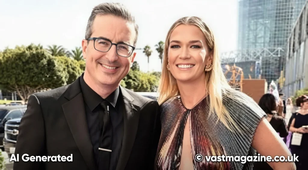 John Oliver and Kate Norley