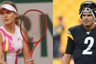 Mason Rudolph and Eugenie Bouchard
