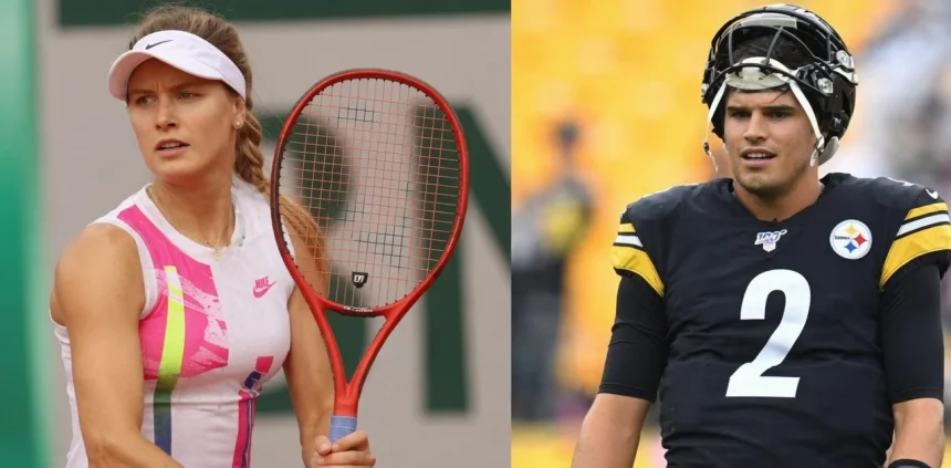 Mason Rudolph and Eugenie Bouchard